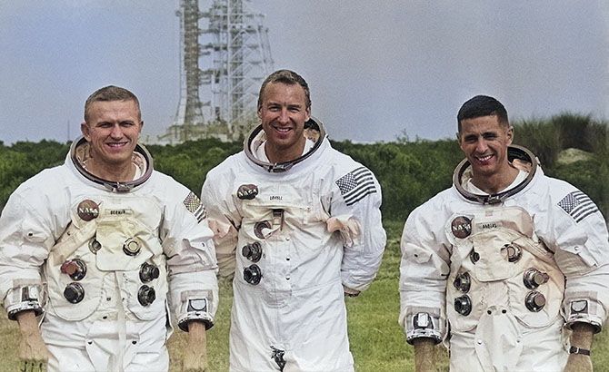 Borman, Lovell y Anders Borman, Lovell y Anders