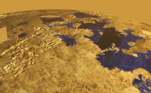 El OVNI de Titán, la luna de Saturno