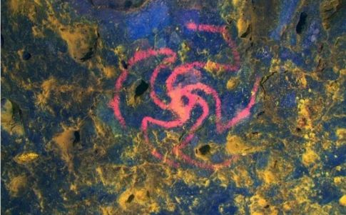 Primera prueba física del consumo de alucinógenos en el arte rupestre