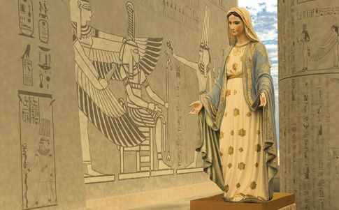 La Virgen María es Isis