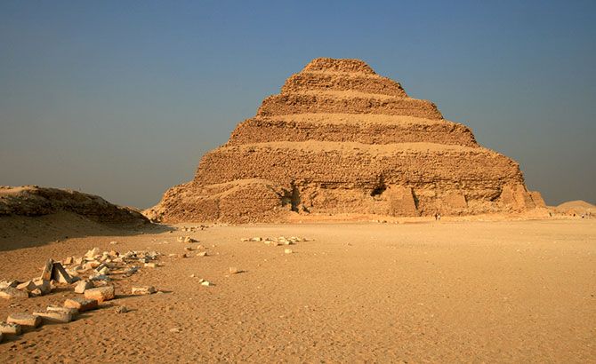 Pirámide de Zoser Imhotep