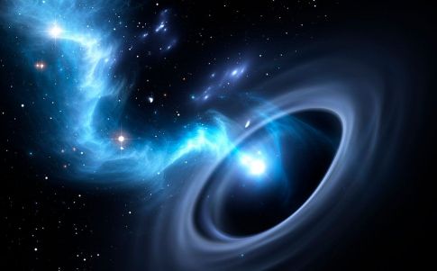 La partícula “fantasma” surgida de un agujero negro