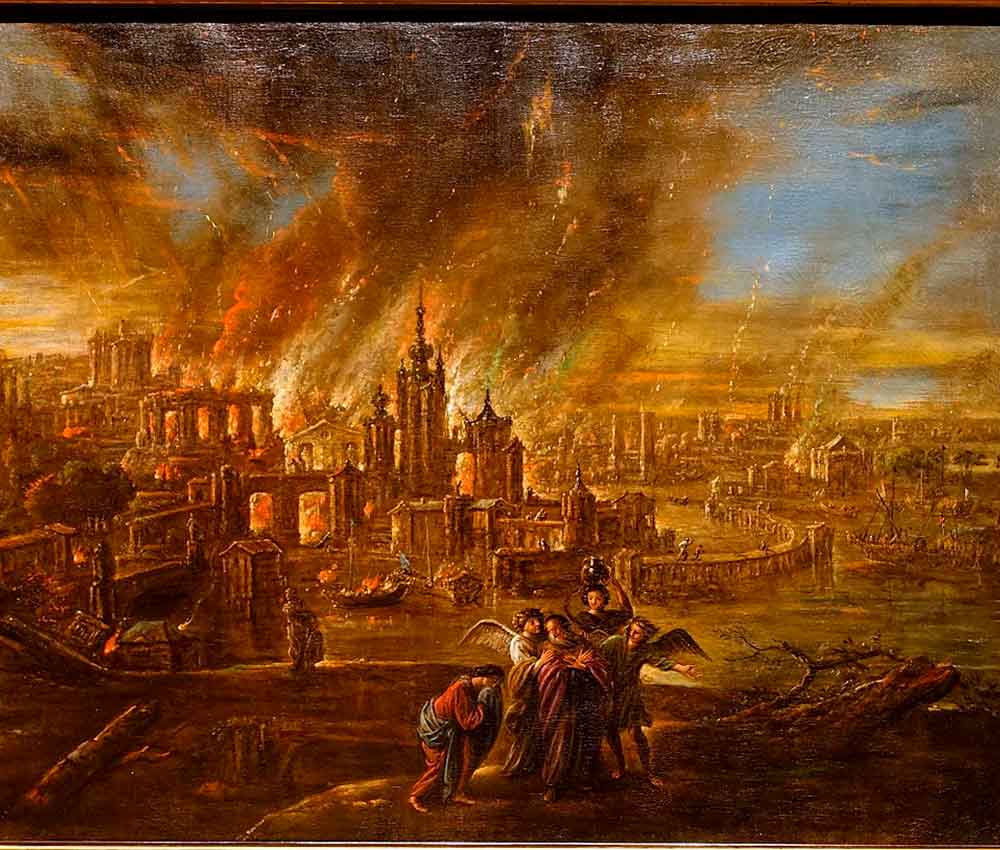 Un bólido destruyó las ciudades bíblicas de Sodoma y Gomorra Un bólido destruyó las ciudades bíblicas de Sodoma y Gomorra