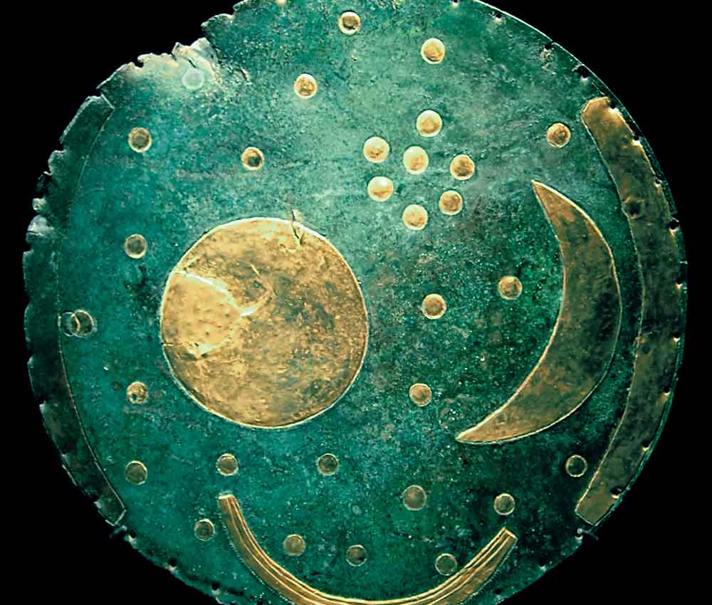 Una 'réplica' del disco de Nebra viaja a la Estación Espacial