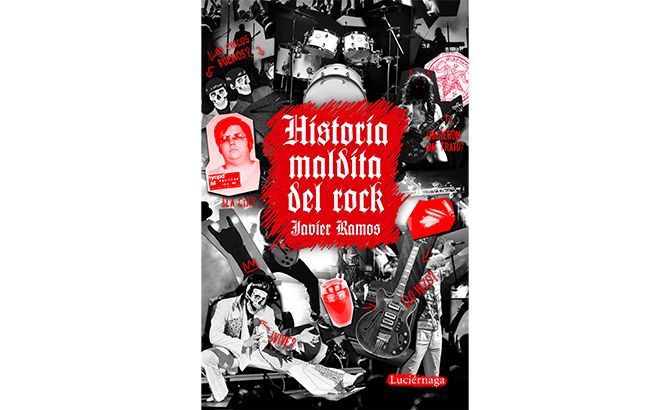 Portada del libro Historia maldita del Rock