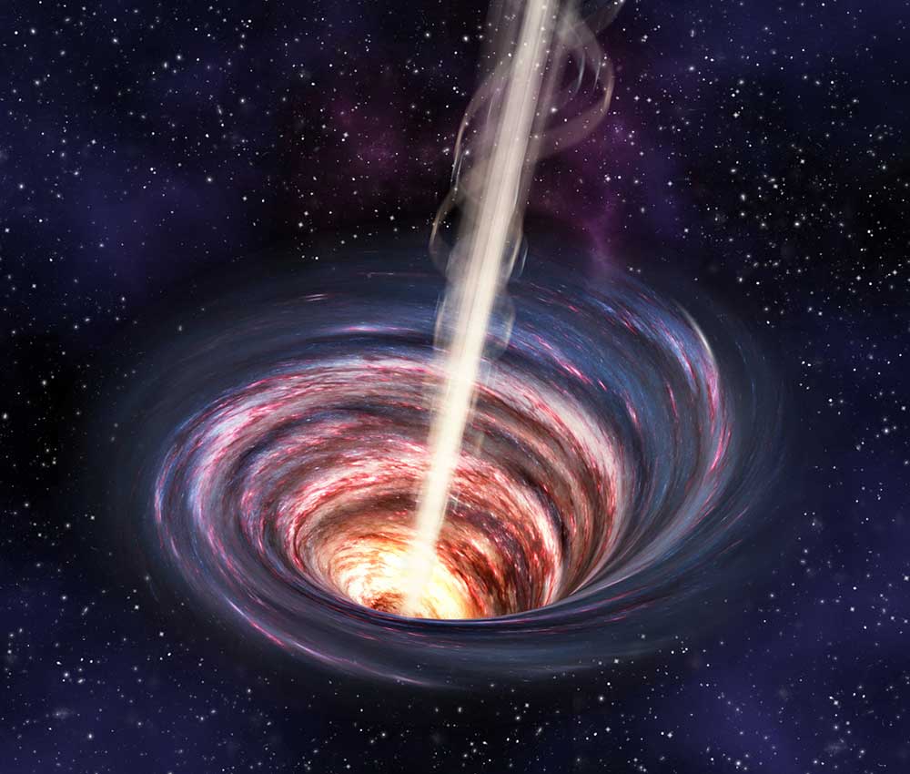 Descubren dos agujeros negros supermasivos en "rumbo de colisión" Descubren dos agujeros negros supermasivos en "rumbo de colisión"