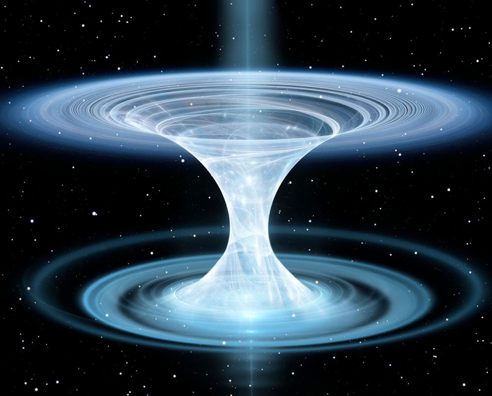 Los extraterrestres podrían desplazarse por agujeros de gusano