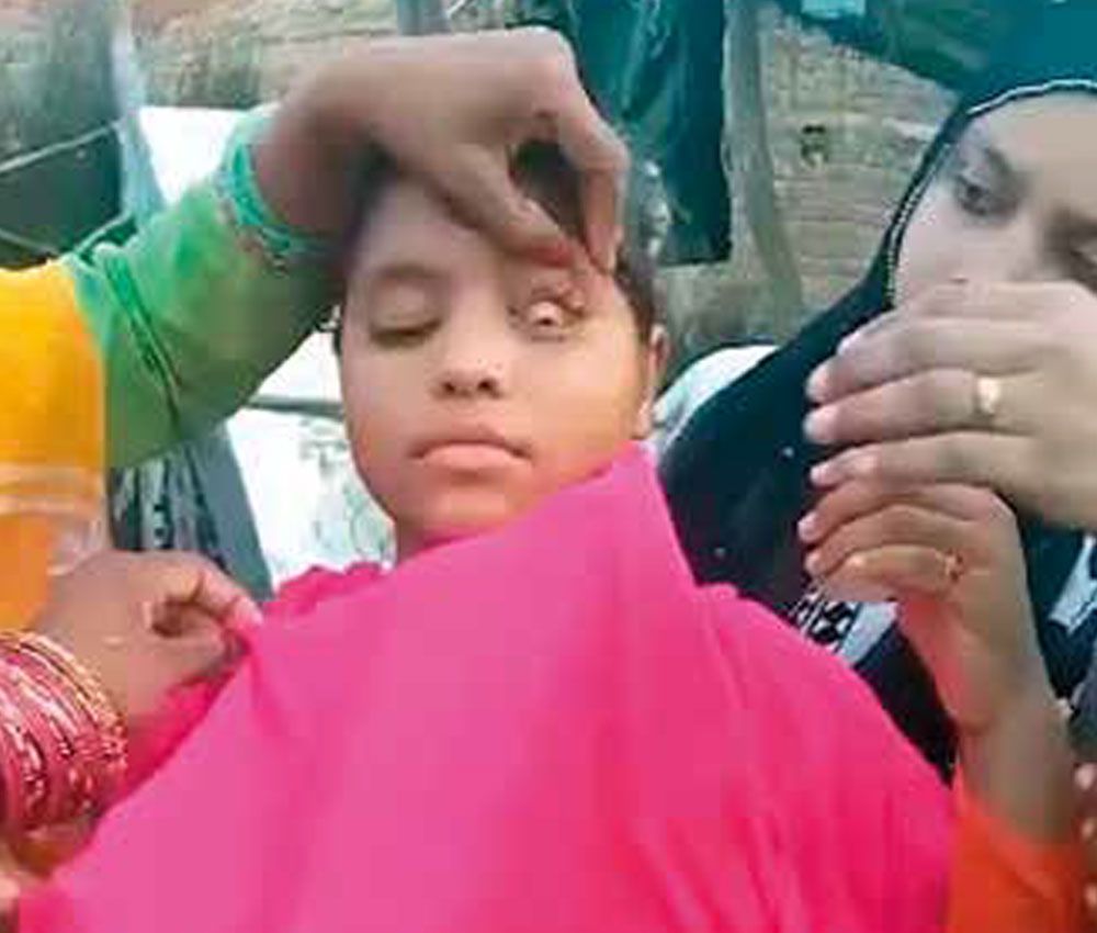 La adolescente que llora piedras