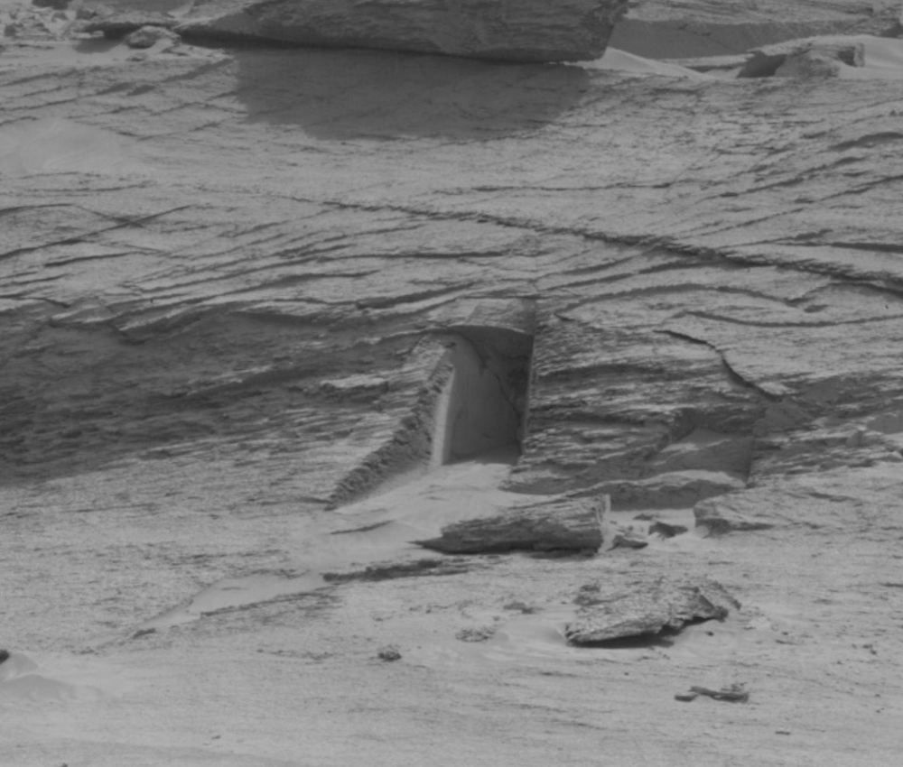 El Rover Curiosity halla una "puerta" en Marte