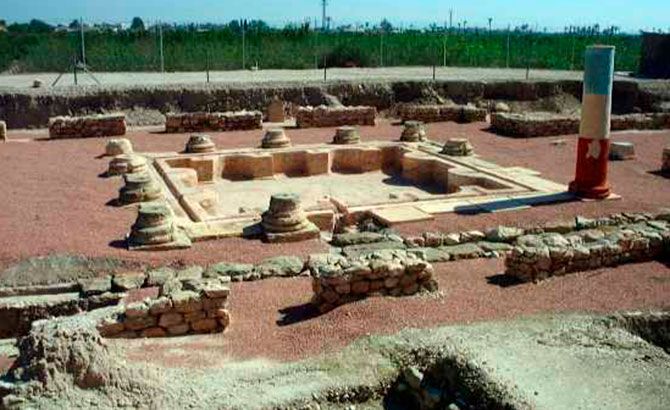 Ruinas romanas en La Alcudia