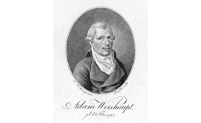 Retrato de Adam Weishaupt (1748 1830)