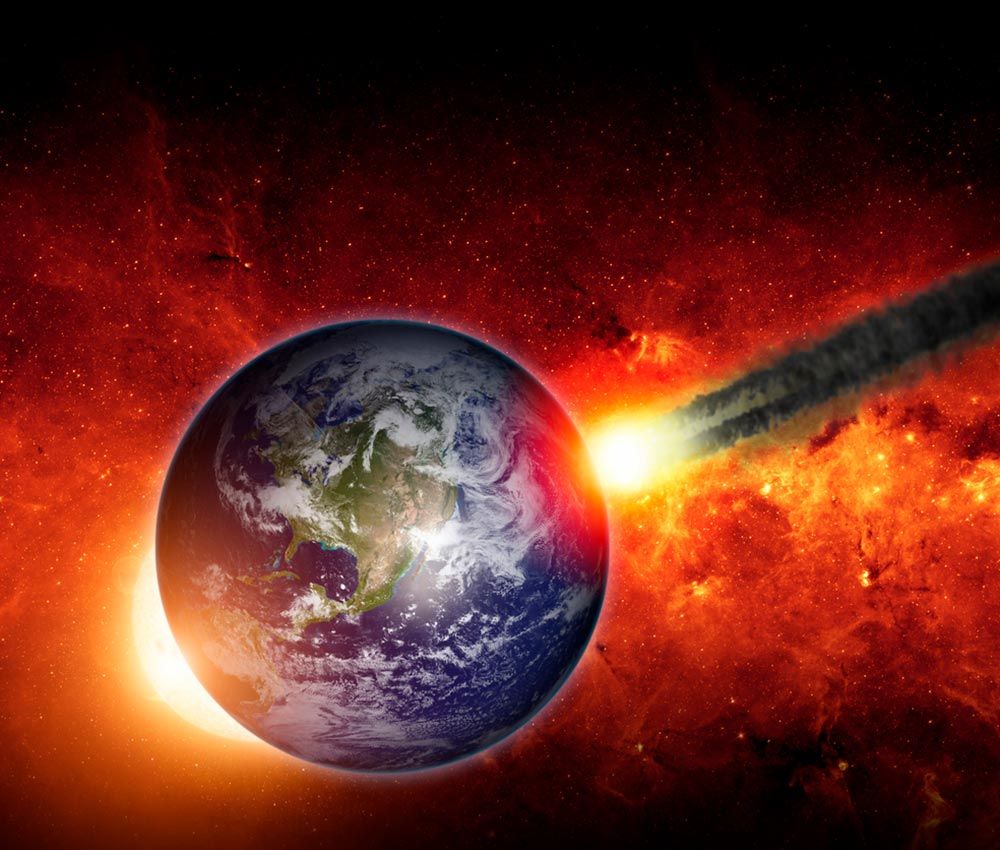 Puede un asteroide acabar con la vida en la Tierra Puede un asteroide acabar con la vida en la Tierra