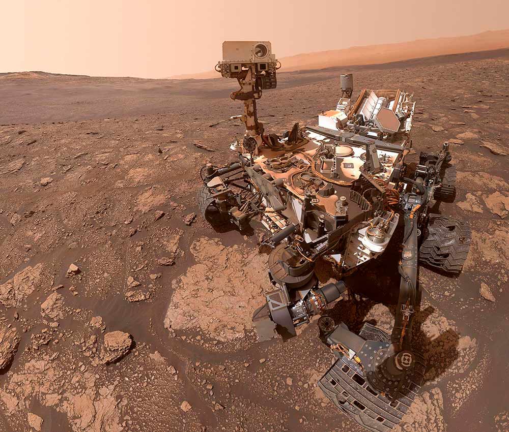 El Rover Curiosity fotografía un ovni en Marte
