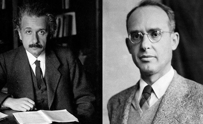 Albert Einstein y Nathan Rosen tropezaron con los agujeros de gusano en 1935