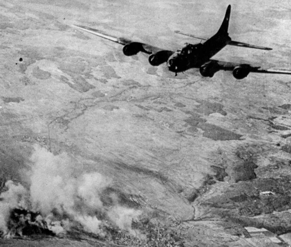 Los ovnis aparecieron en una batalla de la II Guerra Mundial