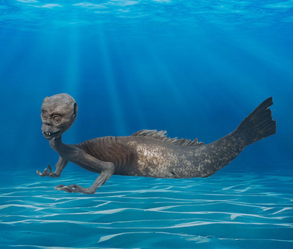 La famosa sirena de Baff, en Alberta, Canadá.