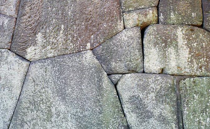 Mampostería poligonal del castillo Edo, Tokio Mampostería poligonal del castillo Edo, Tokio