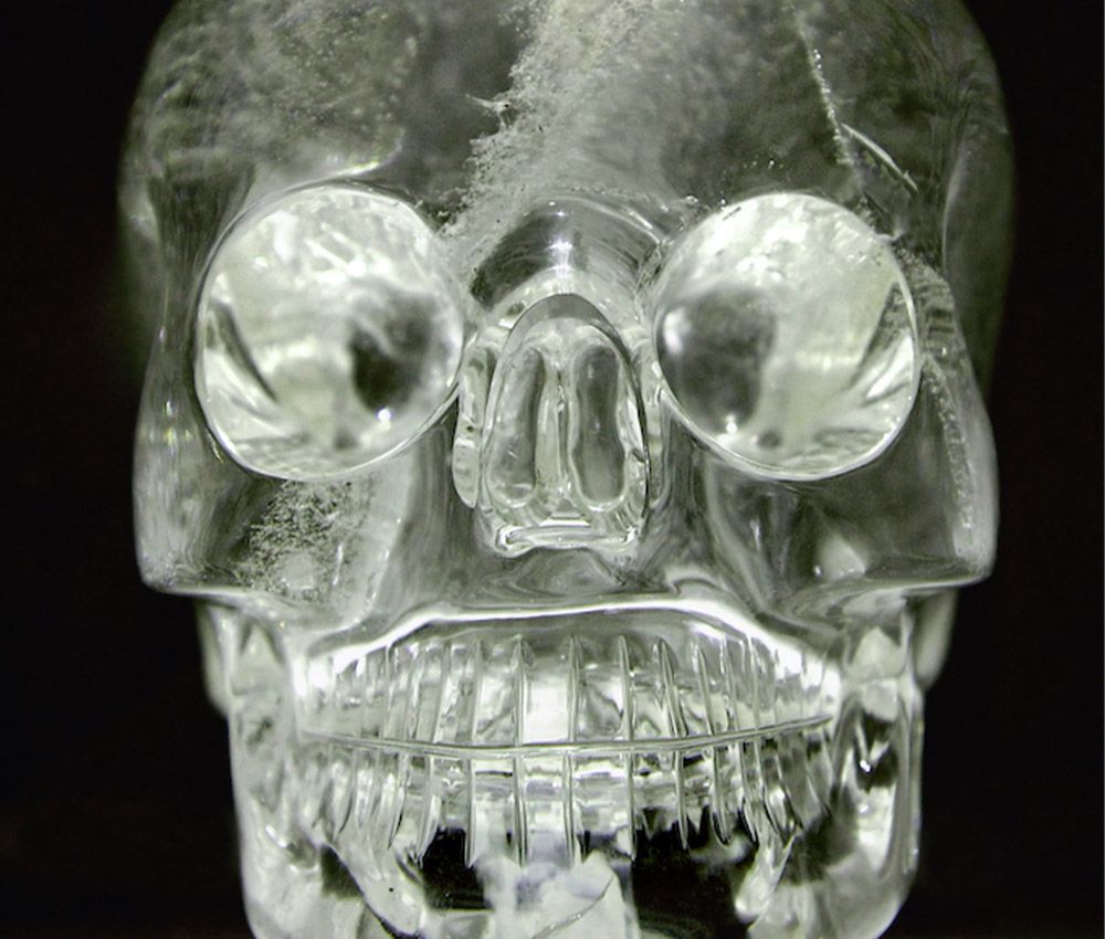 Las calaveras de cristal a examen