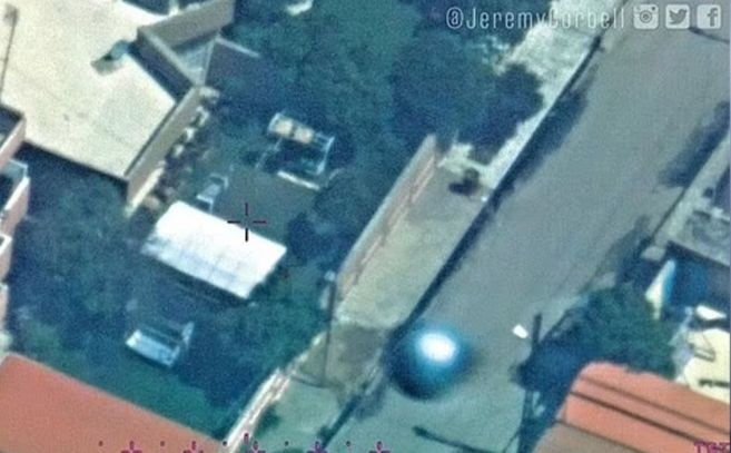 Fotograma con el ovni de Mosul Fotograma con el ovni de Mosul