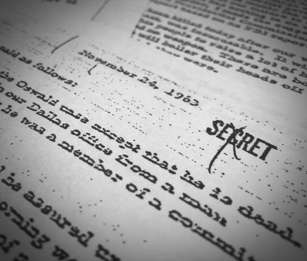 Desclasifican documentos del asesinato de JFK