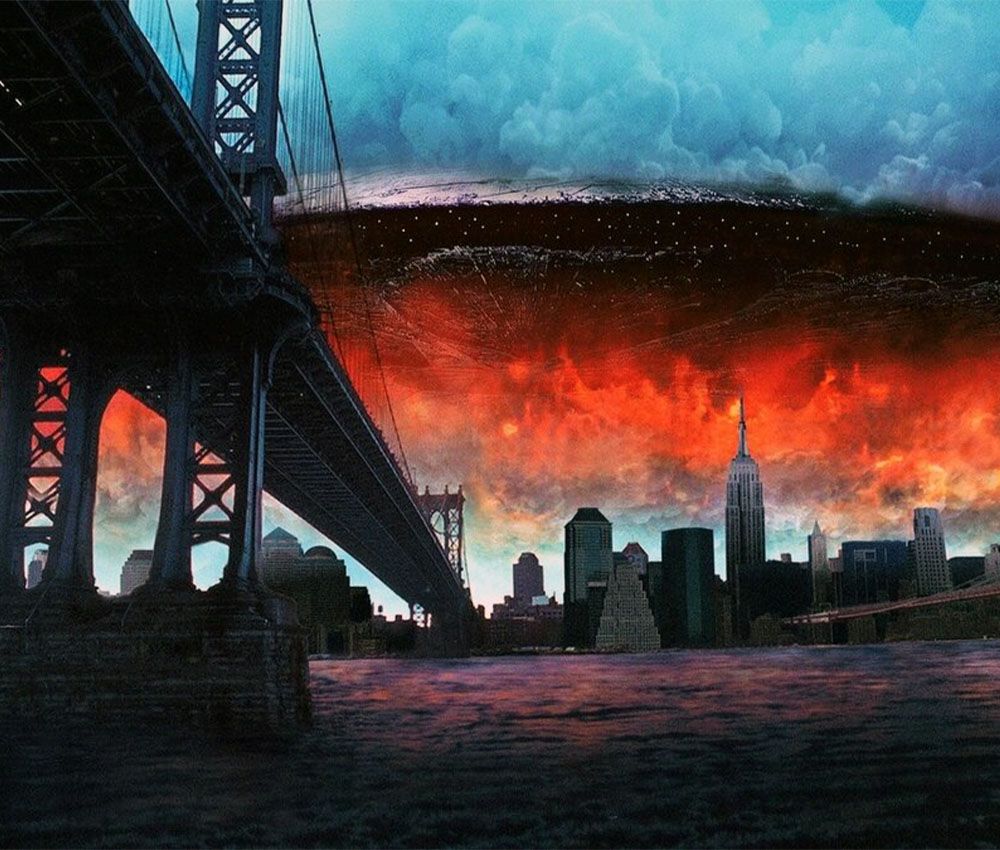 La nave nodriza de Independece Day