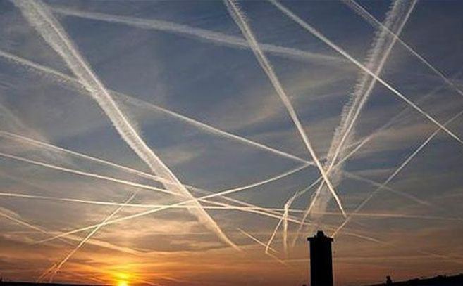 Las estelas son habituales en loscielos de medio mundo