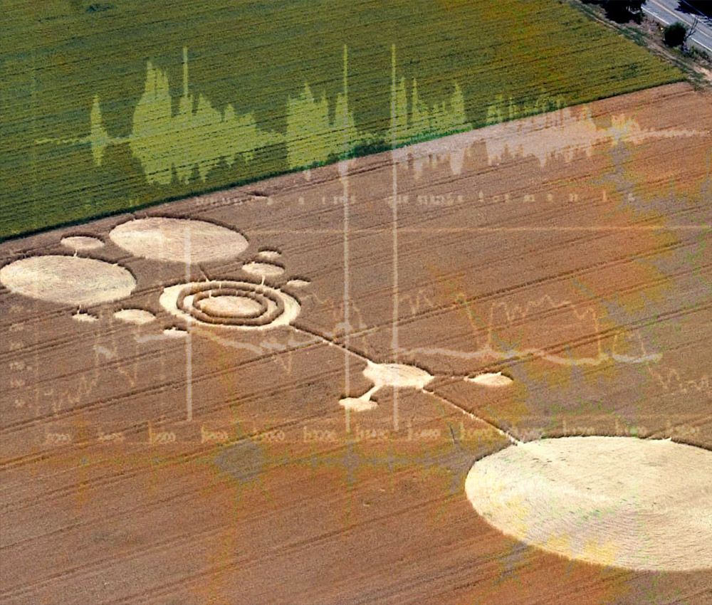 Así suenan los círculos de las cosechas