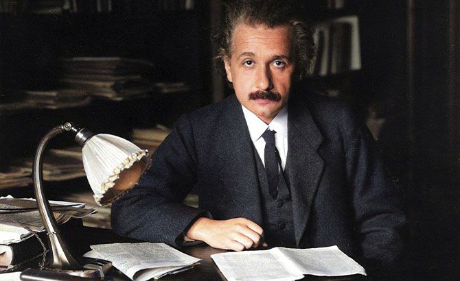 Einstein en 1920