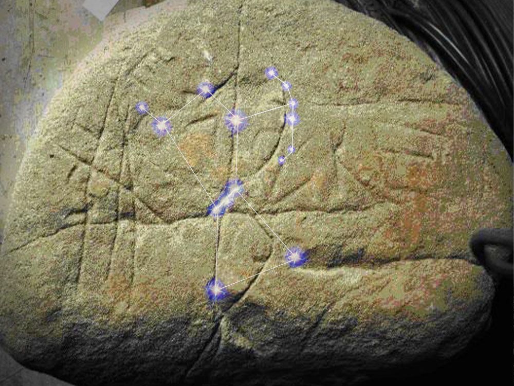 Un mapa estelar de 100000 años