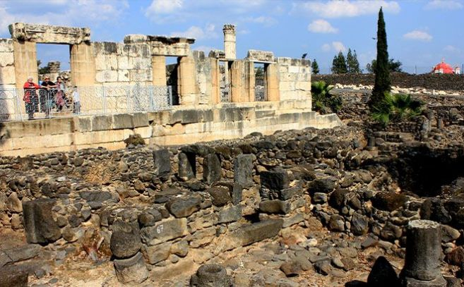 Cafarnaum fue uno de los lugares donde Jesús realizó sus primeros milagros Cafarnaum fue uno de los lugares donde Jesús realizó sus primeros milagros