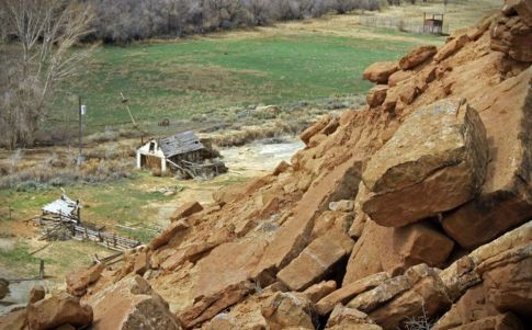 The Mesa es un enorme domo de roca en el rancho Skinwalker