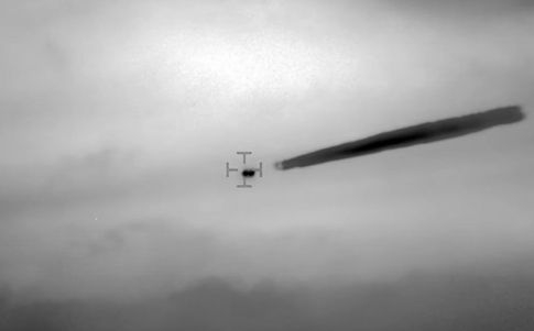 Un fotograma del vídeo obtenido por el FLIR del helicóptero