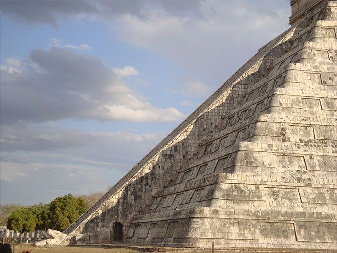 La pirámide de Kukulcan, en Chichén Itza