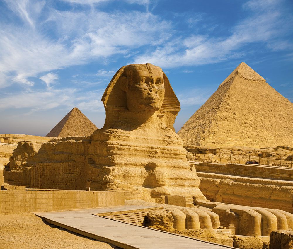 La enigmática Esfinge de Gizá