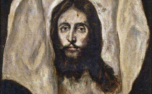 La Santa Faz representada por el Greco