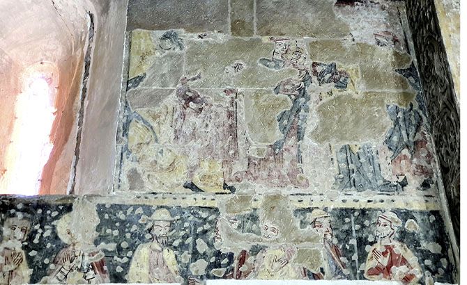 Frescos de la iglesia de la Virgen de la Carrasca