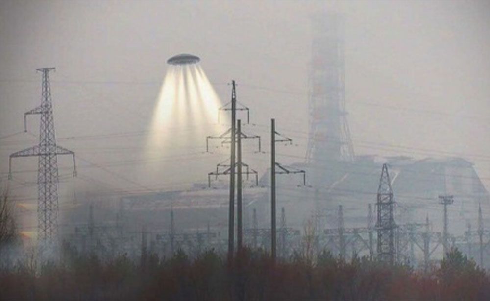 Recreación del avistamiento Recreación del avistamiento