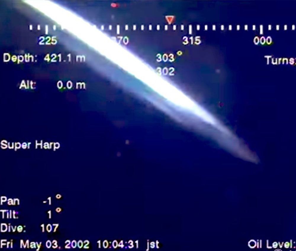 Captan un OSNI en Japón