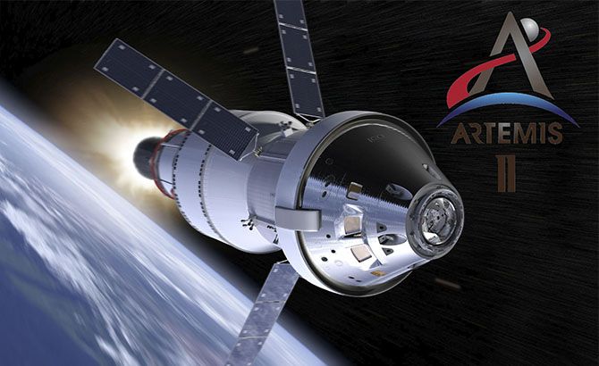 Artemis II orbitará la Luna el año próximo