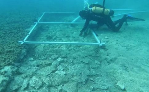 Arqueólogos de la Universidad de Zadar cuadriculan el hallazgo