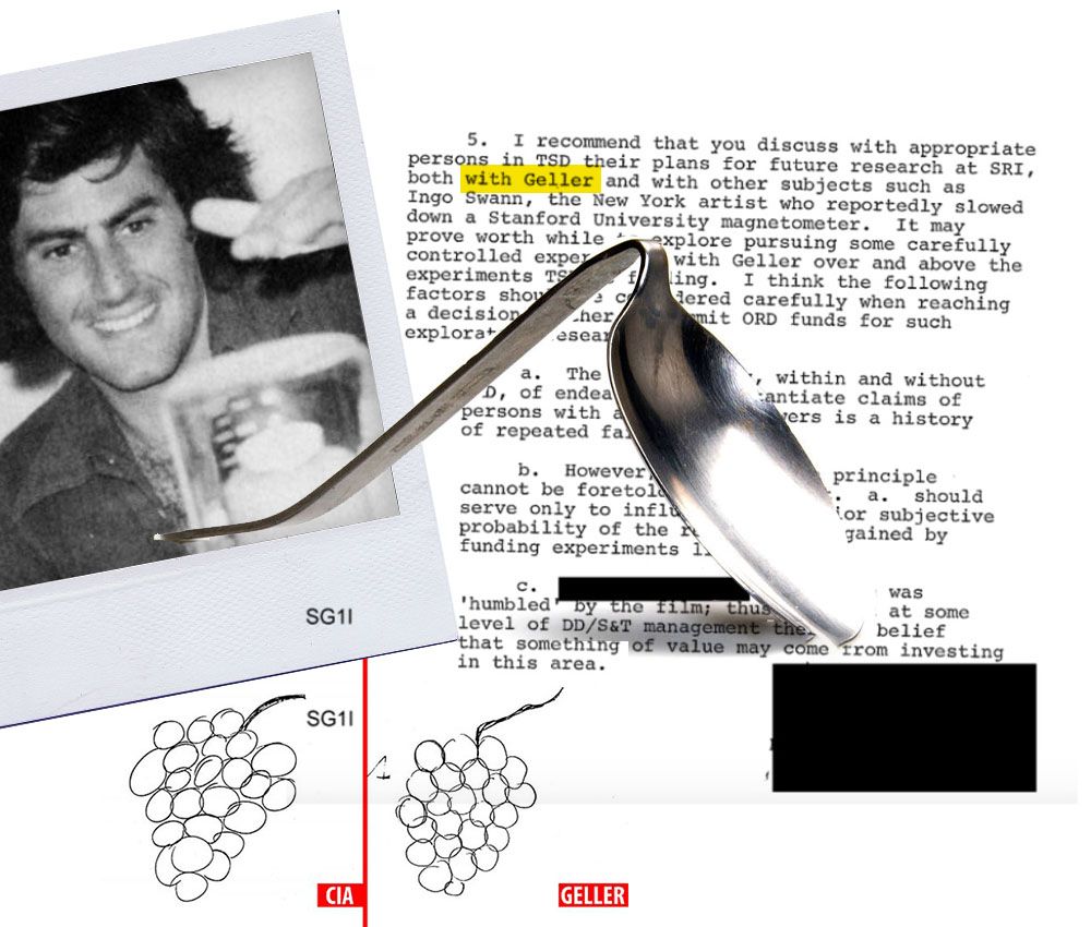 Los experimentos de Geller en el SRI Lab Los experimentos de Geller en el SRI Lab