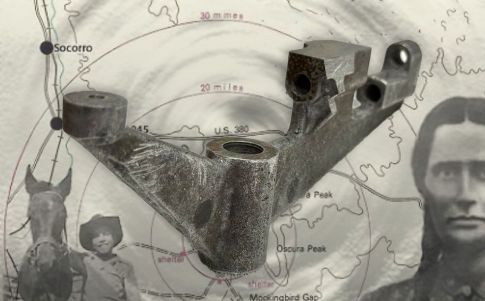 Esta pieza de un ovni se custiodará en México