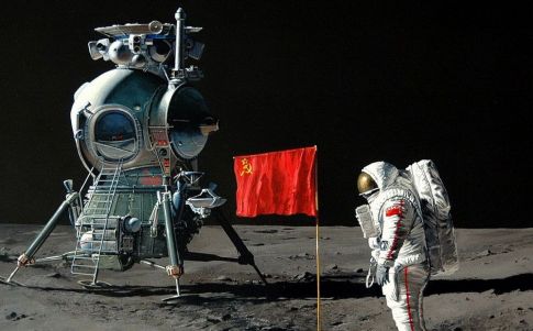 Los soviéticos llegaron a la Luna