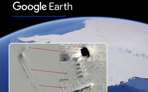 Anomalías detectadas con Google Earth