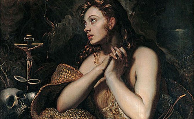 Magdalena penitente de Tintoretto