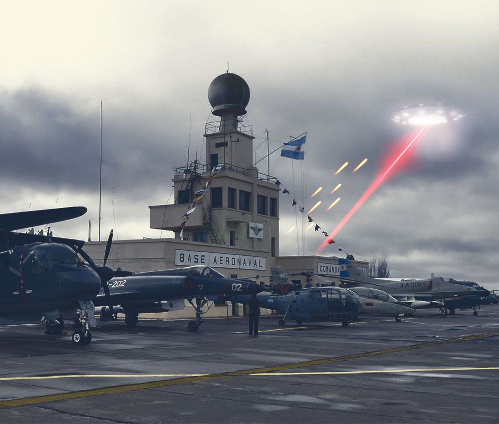 Intercambio de disparos en una base militar argentina copia