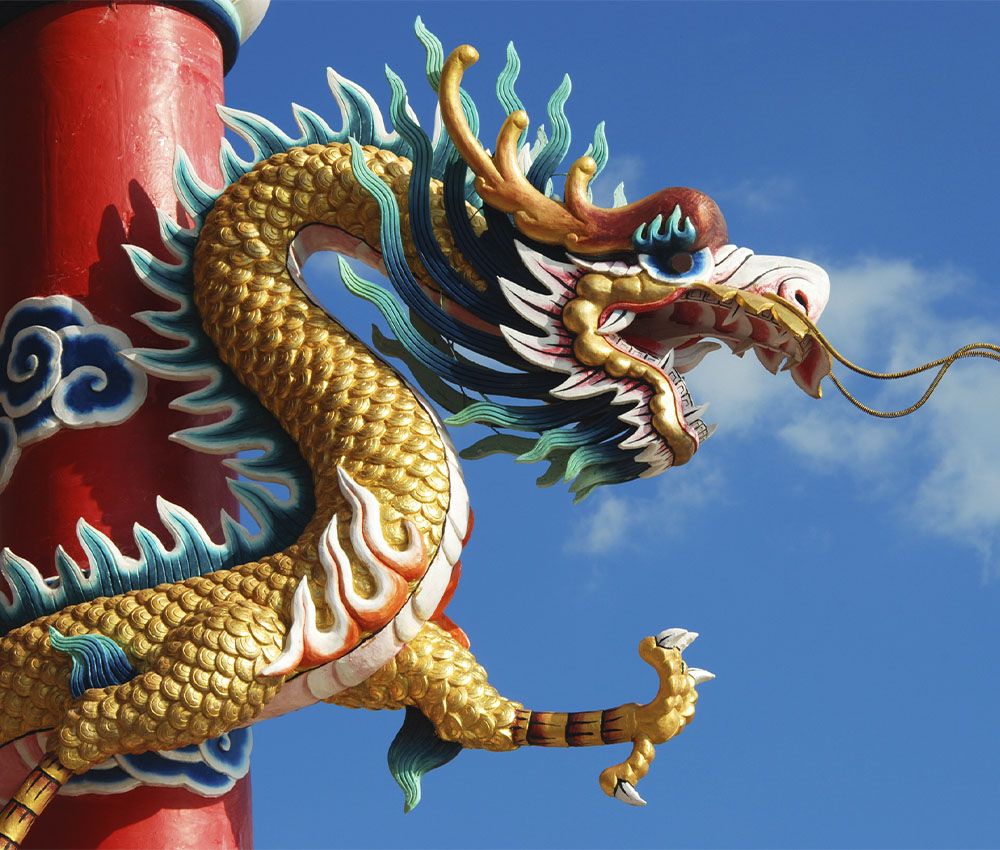 El dragón tiene un poderoso simbolismo en China