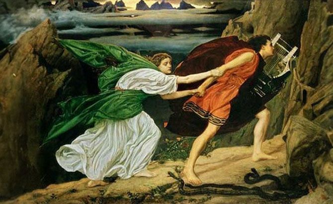 El mito de Orfeo y Euridice El mito de Orfeo y Euridice