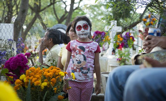 Día de los muertos en Oaxaca, México