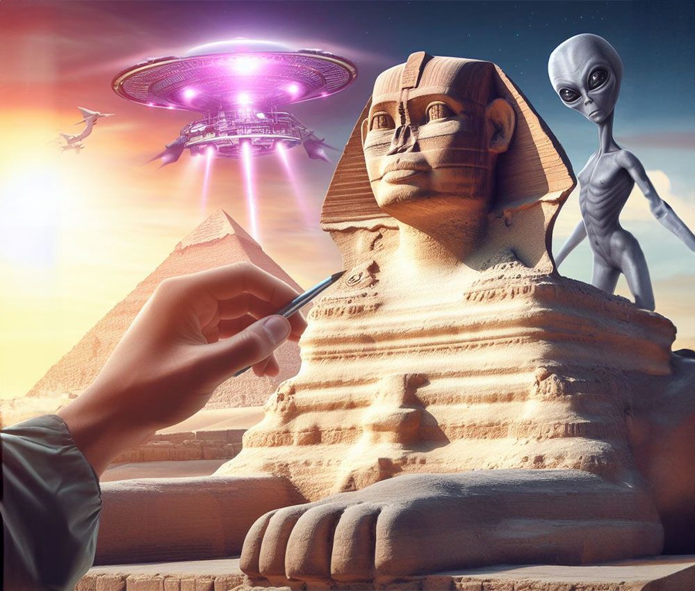 La esfinge no es humana.. La esfinge no es humana..